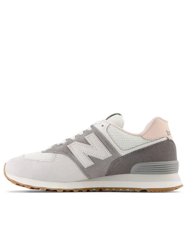 Кроссовки 574 кроссовки на шнуровке New Balance — изображение 1 из 4, серый/белый/розовый