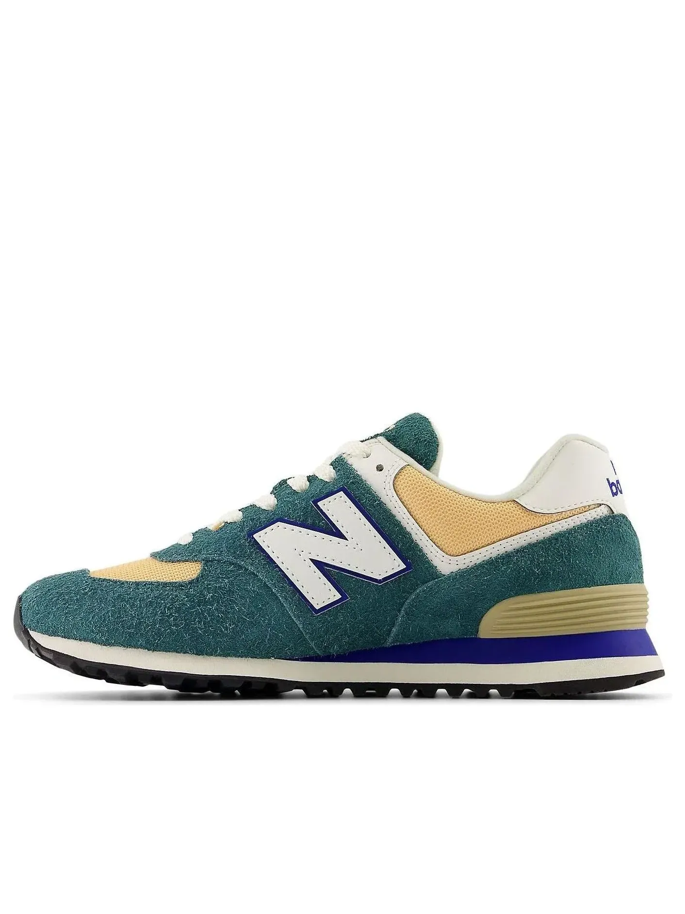 Мужские кроссовки с низким верхом New Balance 574 — изображение 1 из 5, зеленый
