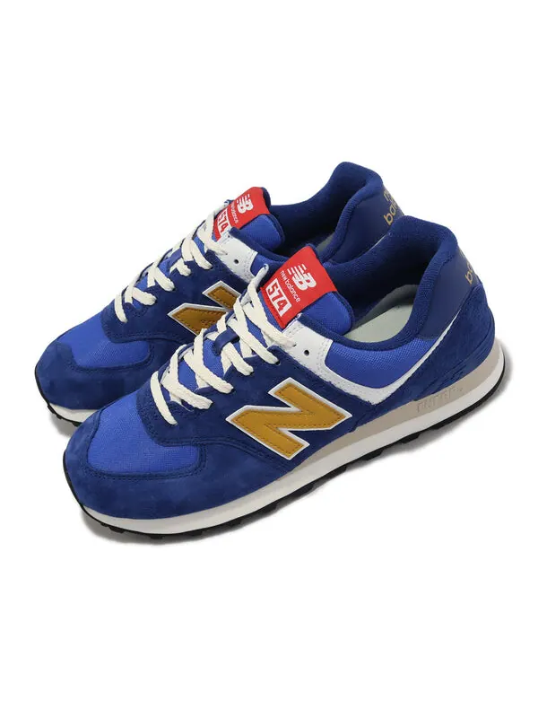 Кроссовки 574 кроссовки New Balance — изображение 3 из 4, синий/белый/желтый