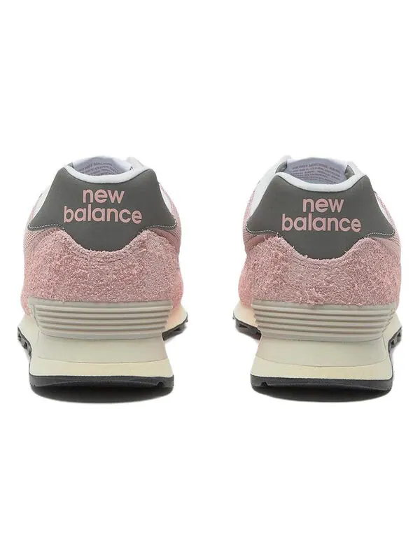 Кроссовки 574 New Balance — изображение 3 из 4, розовый/белый