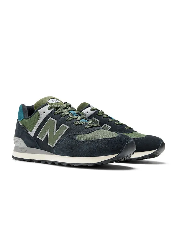 Кроссовки 574 New Balance — изображение 4 из 4, черный/серый