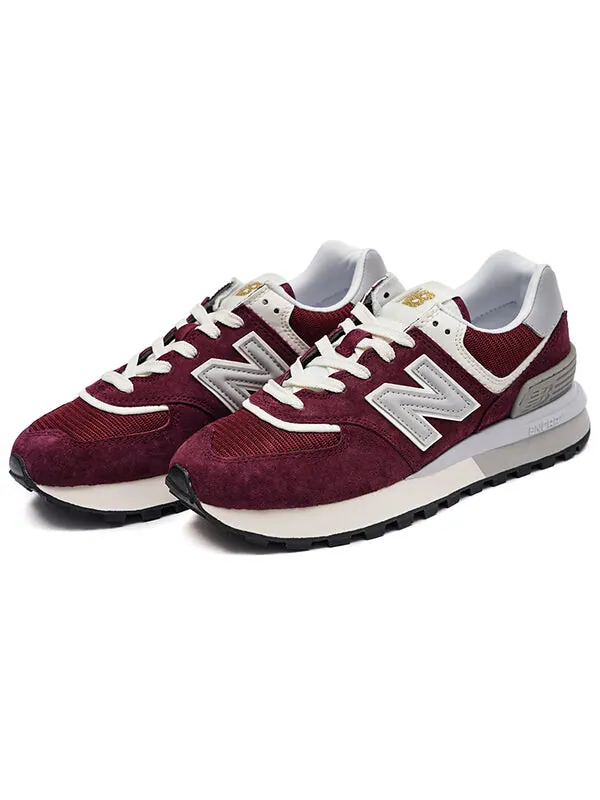 Кроссовки 574 наследие New Balance — изображение 3 из 4, красный/серый