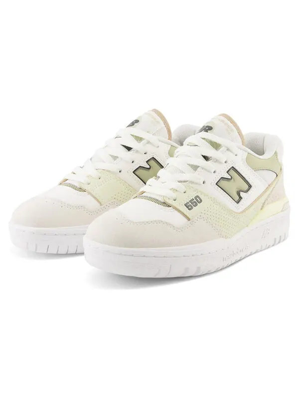 Кроссовки 550 sk New Balance — изображение 3 из 4, бежевый/белый