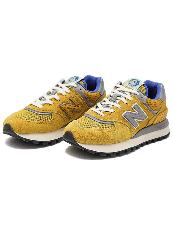 Кроссовки x bodega 574 legacy New Balance — изображение 3 из 4, желтый/серебристый
