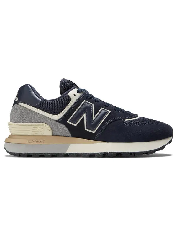 Кроссовки 574 наследие New Balance — изображение 2 из 4, синий/серый