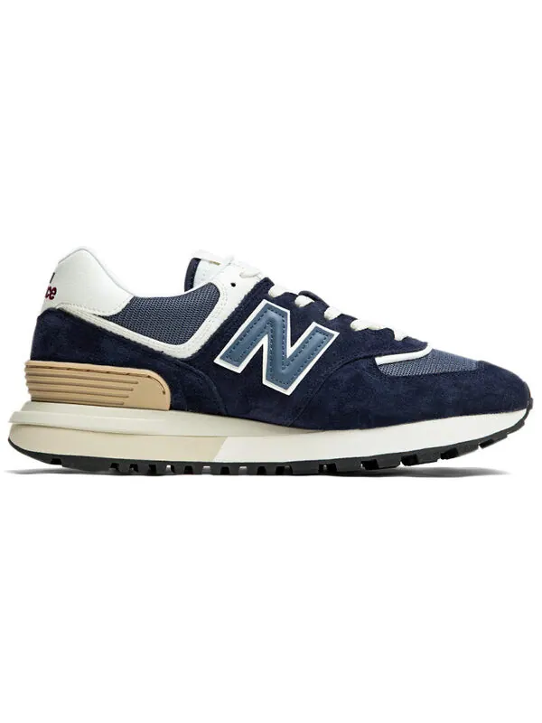 Кроссовки 574 наследие New Balance — изображение 2 из 4, синий/белый
