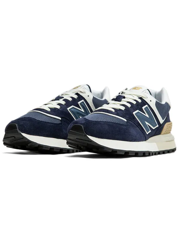 Кроссовки 574 наследие New Balance — изображение 3 из 4, синий/белый