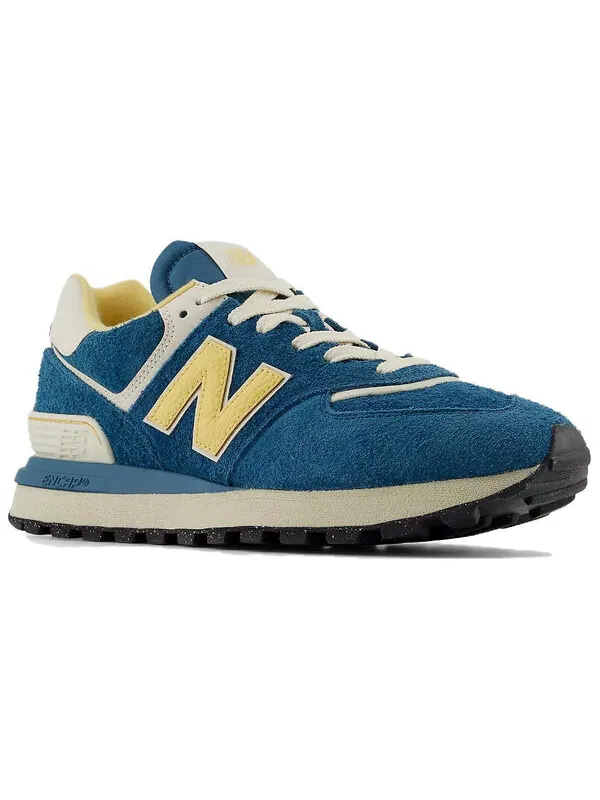 Кроссовки 574 'legacy' New Balance — изображение 3 из 4, темно-синий/желтый