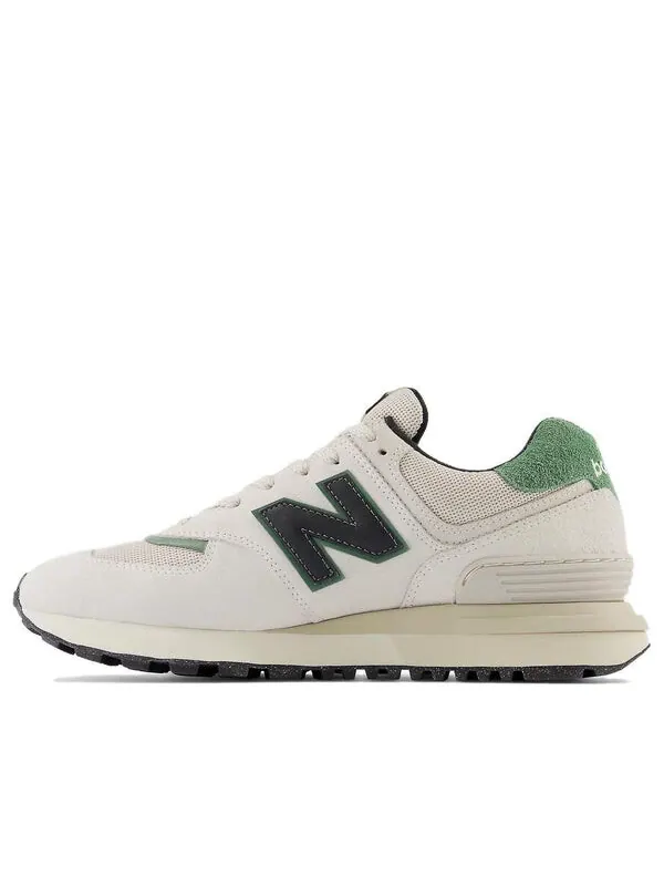 Кроссовки 574 legacy 'white black green' New Balance — изображение 1 из 4, белый/черный
