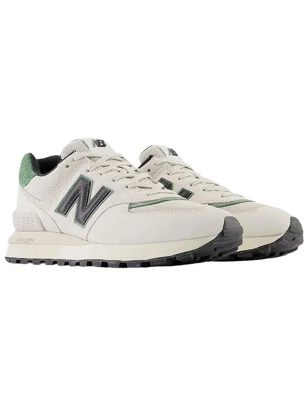 Кроссовки 574 legacy 'white black green' New Balance — изображение 3 из 4, белый/черный