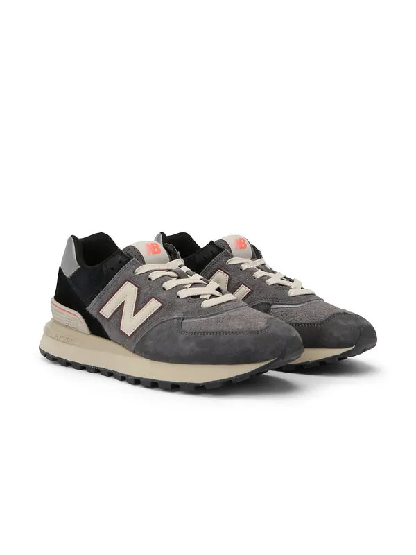 Кроссовки New Balance 574 Серые — изображение 2 из 4, серый/черный