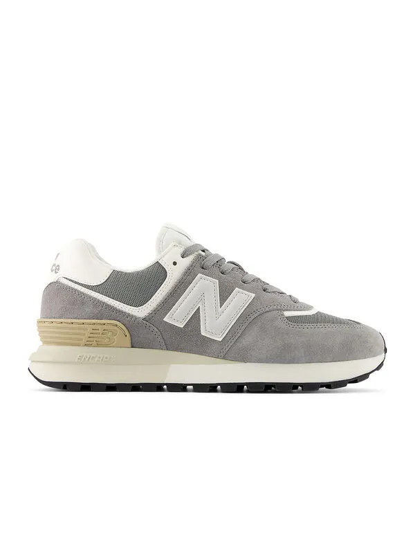 Кроссовки 574 New Balance — изображение 2 из 4, серый/белый