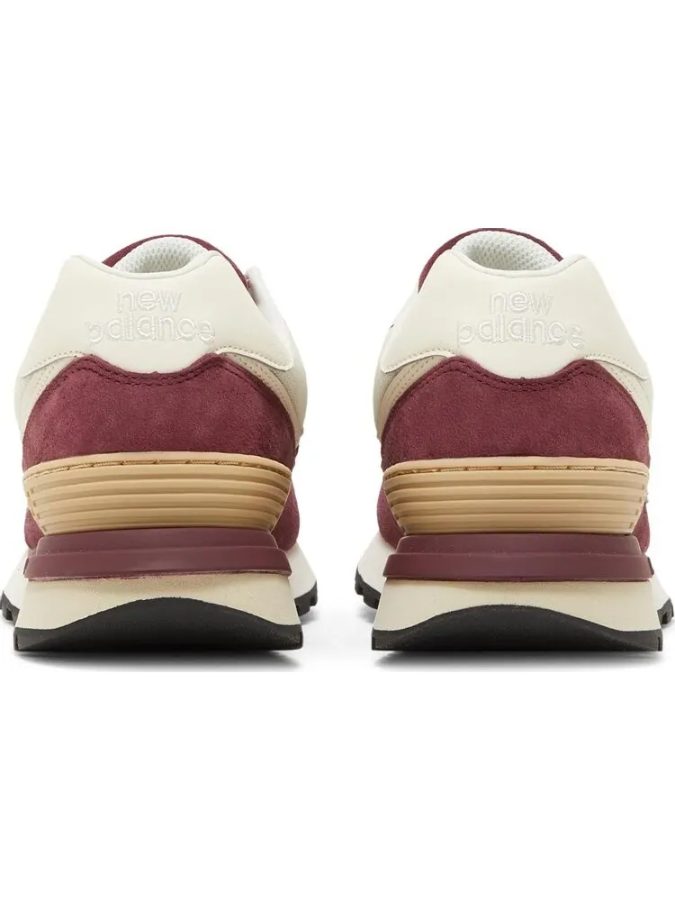 Кроссовки New Balance 574 Legacy 'Burgundy Angora' — изображение 6 из 8, красный
