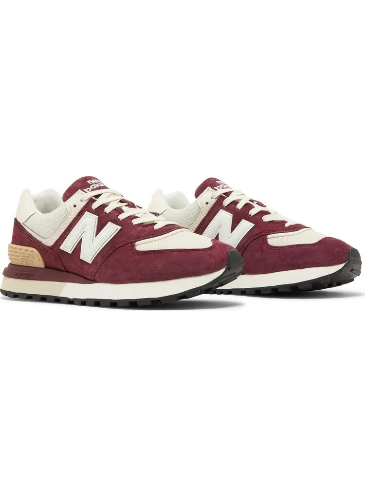 Кроссовки New Balance 574 Legacy 'Burgundy Angora' — изображение 8 из 8, красный