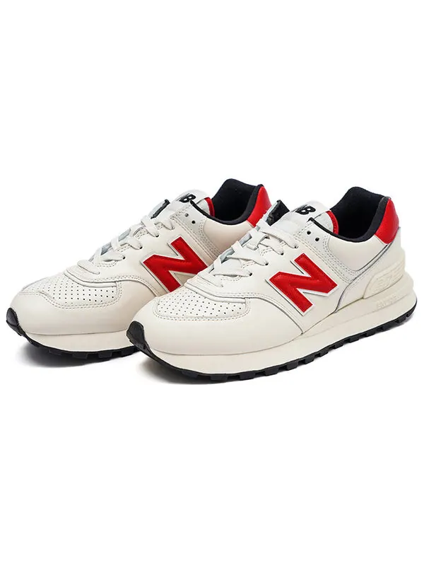 Кроссовки 574 наследие New Balance — изображение 3 из 4, белый/красный