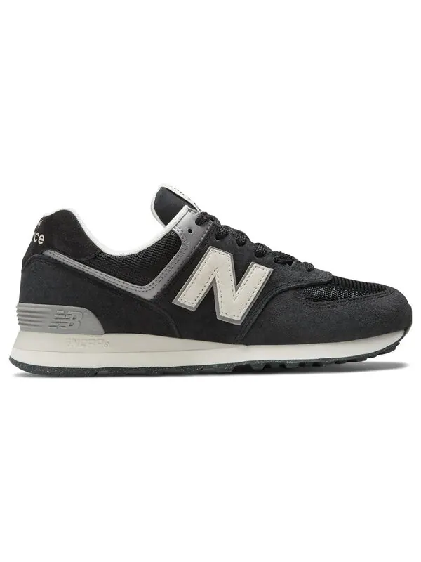 Кроссовки 574 New Balance — изображение 2 из 4, черный/белый/серый