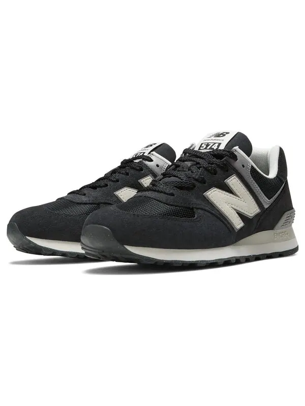 Кроссовки 574 New Balance — изображение 3 из 4, черный/белый/серый