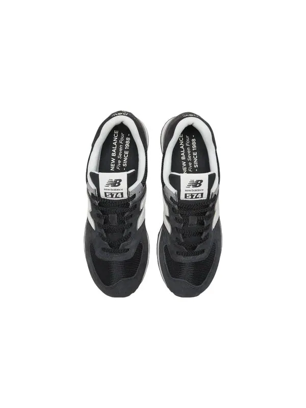 Кроссовки 574 New Balance — изображение 4 из 4, черный/белый/серый