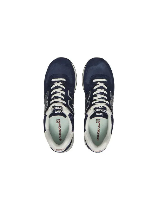 Кроссовки 574 New Balance — изображение 3 из 4, синий/белый