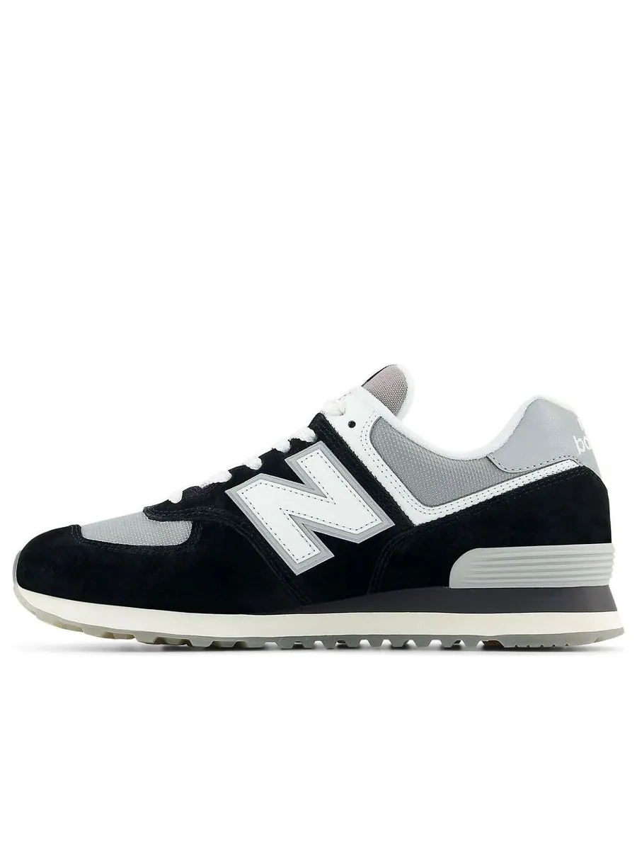 Кроссовки New Balance 574 'Black White' — изображение 1 из 5, черный