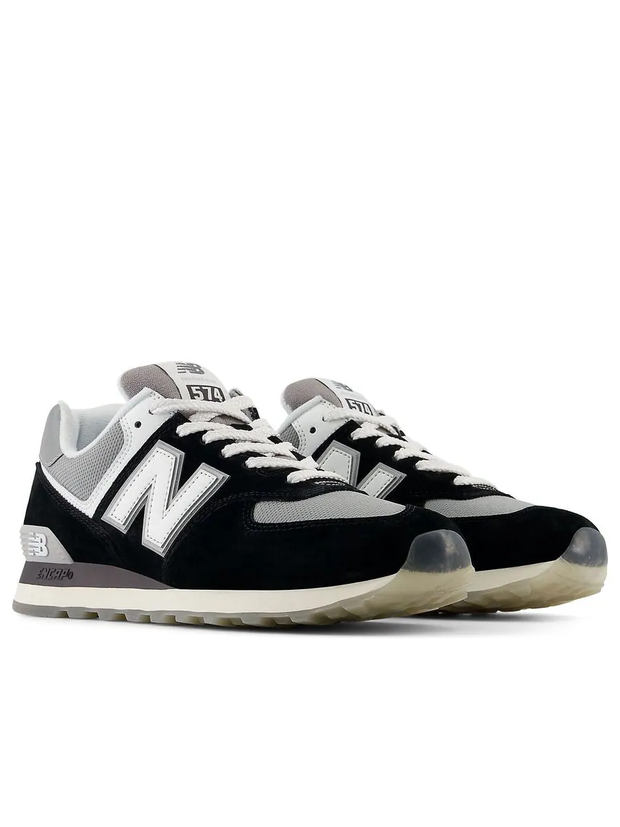 Кроссовки New Balance 574 'Black White' — изображение 3 из 5, черный