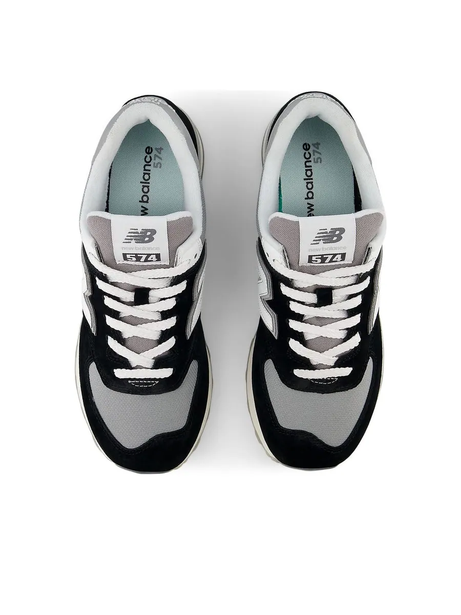 Кроссовки New Balance 574 'Black White' — изображение 4 из 5, черный