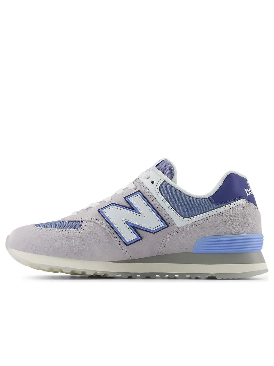 Кроссовки New Balance 574 'Pearl Grey White' — изображение 1 из 6, серый