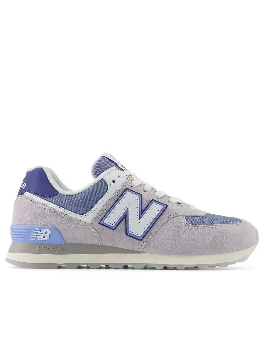 Кроссовки New Balance 574 'Pearl Grey White' — изображение 2 из 6, серый