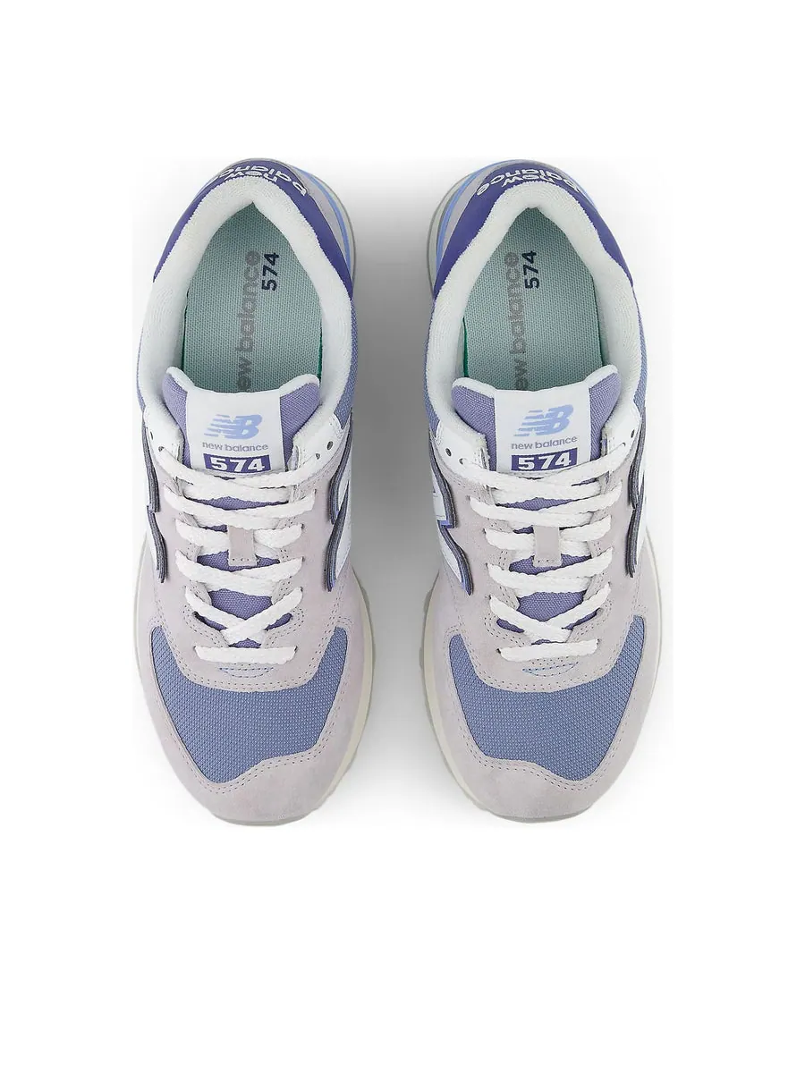 Кроссовки New Balance 574 'Pearl Grey White' — изображение 4 из 6, серый