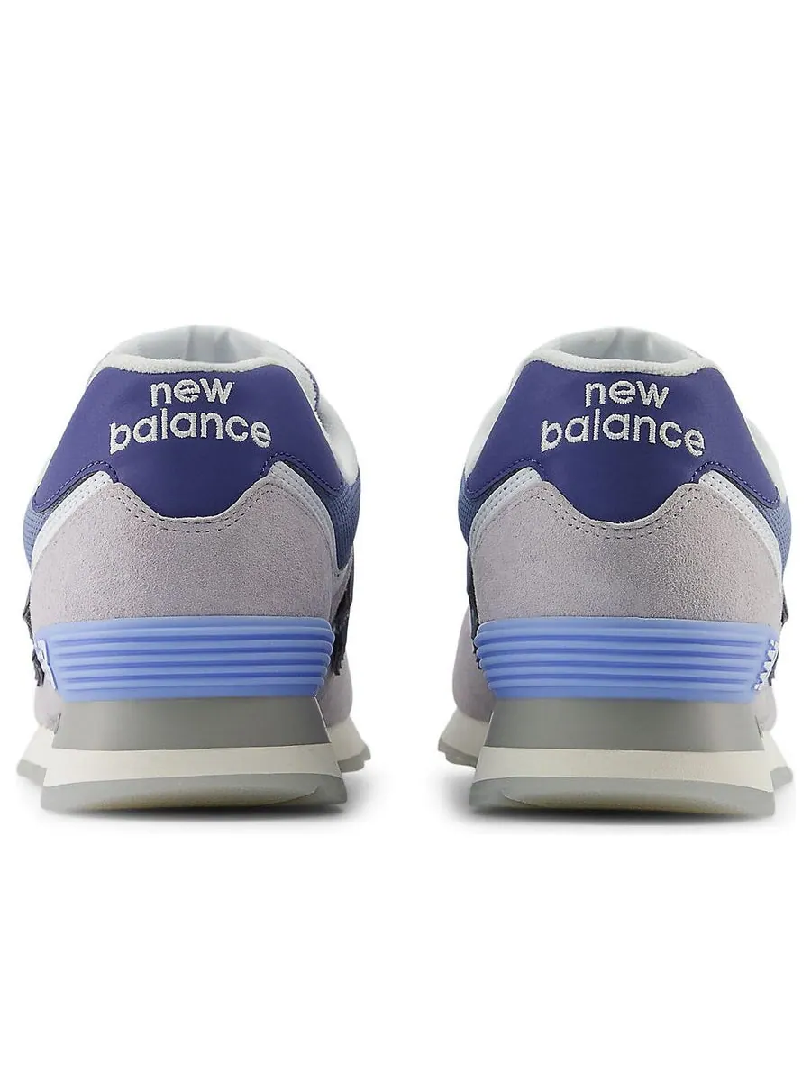 Кроссовки New Balance 574 'Pearl Grey White' — изображение 5 из 6, серый