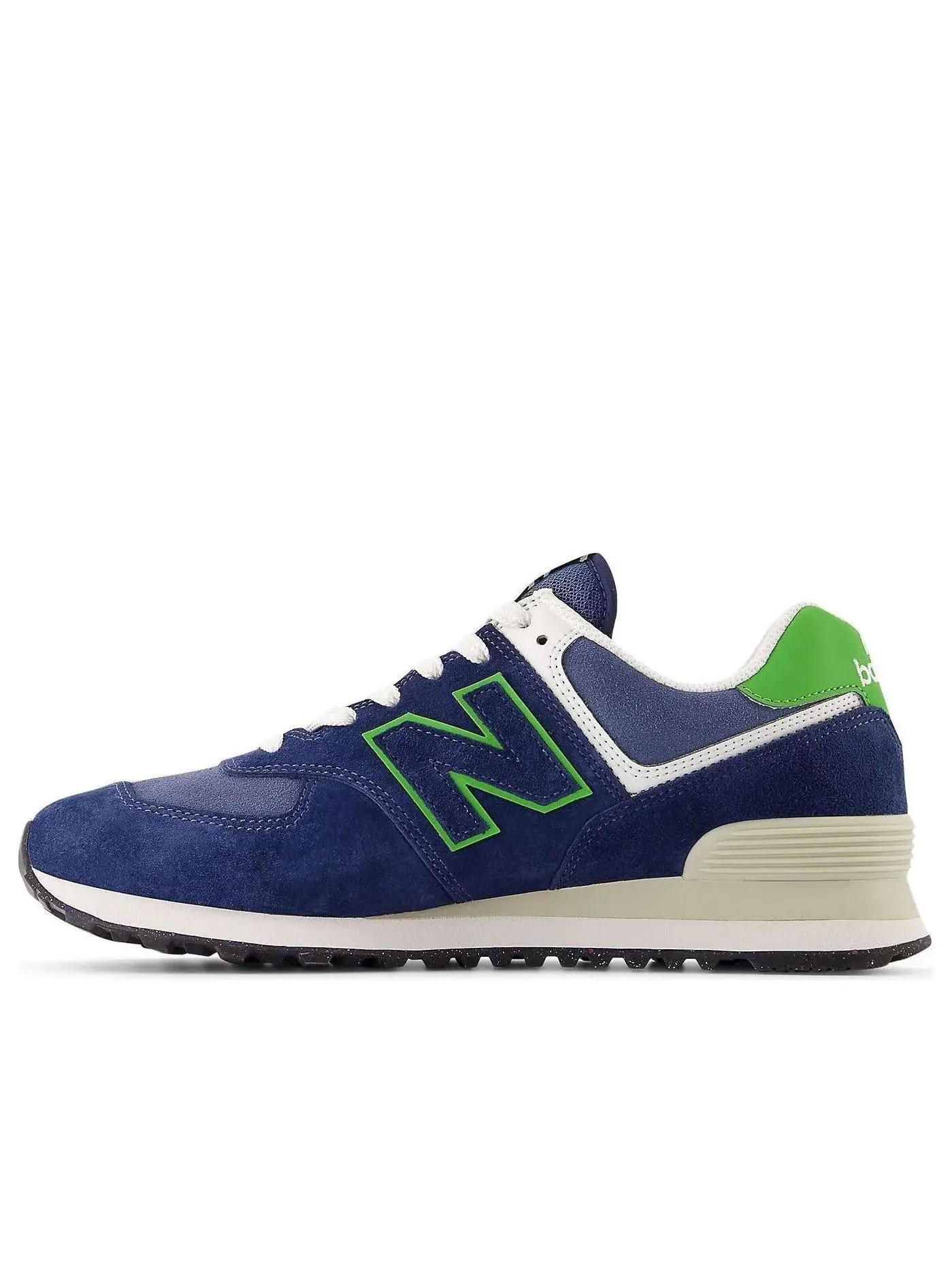 Кроссовки New Balance 574 'Navy Alpine Green' U574QBL — изображение 1 из 5, темно-синий
