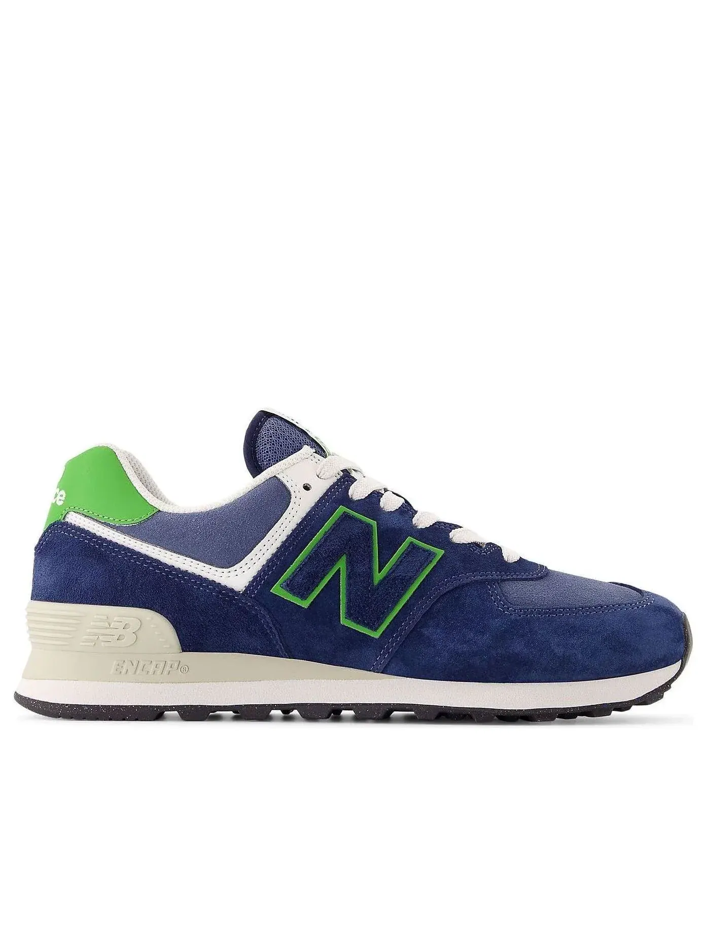Кроссовки New Balance 574 'Navy Alpine Green' U574QBL — изображение 2 из 5, темно-синий