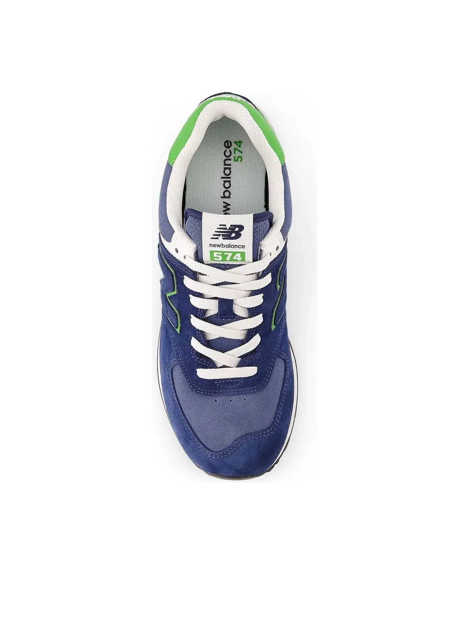 Кроссовки New Balance 574 'Navy Alpine Green' U574QBL — изображение 3 из 5, темно-синий