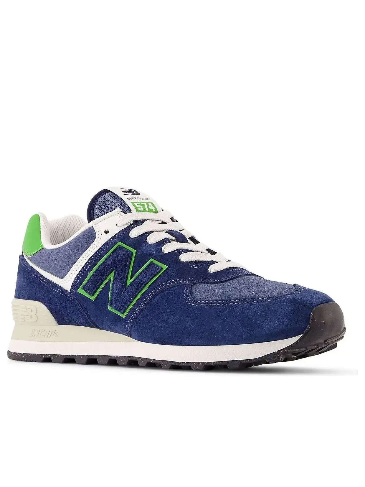 Кроссовки New Balance 574 'Navy Alpine Green' U574QBL — изображение 4 из 5, темно-синий