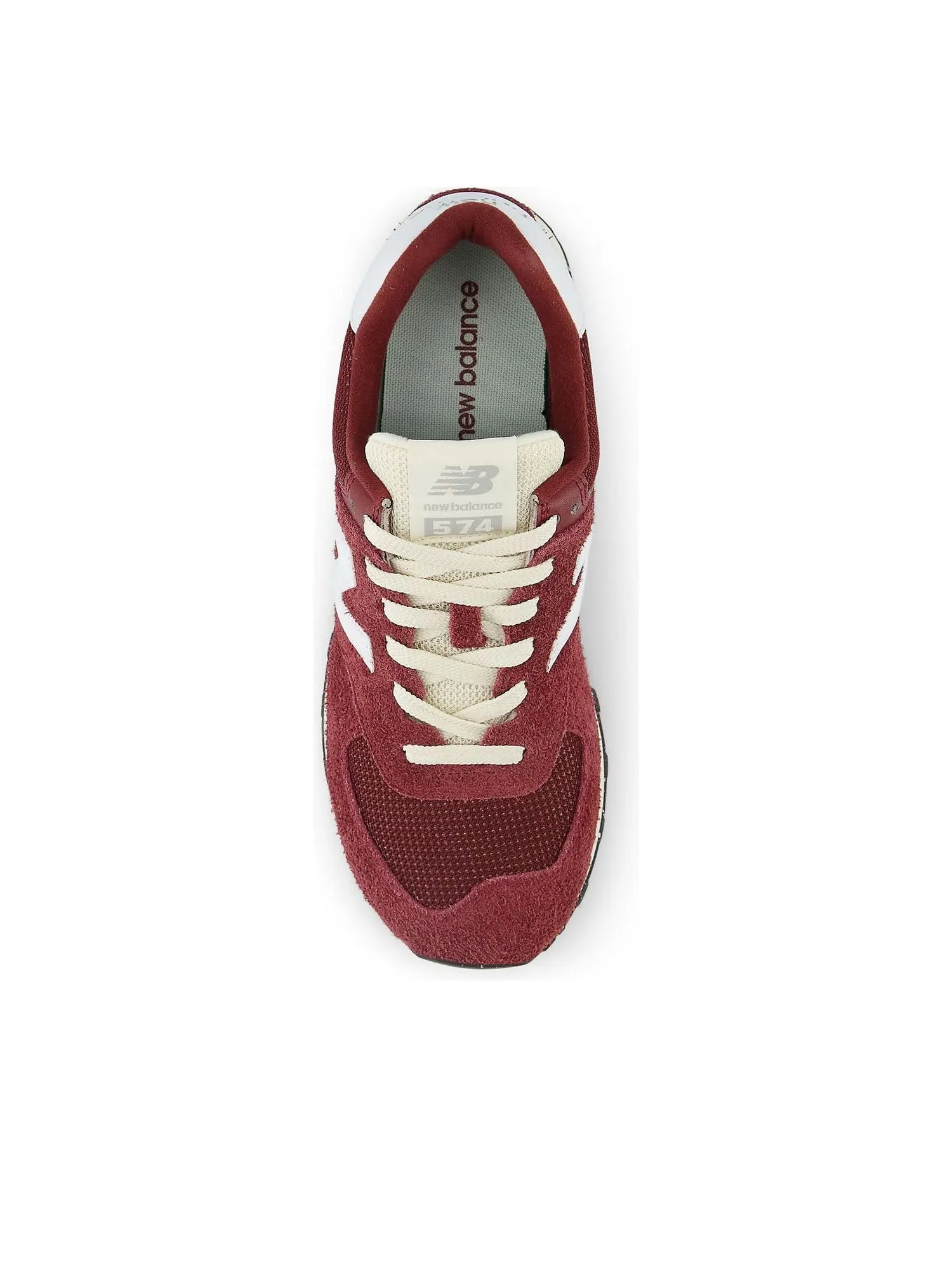 Кроссовки New Balance 574 'Classic Crimson' — изображение 2 из 5, классический/белый