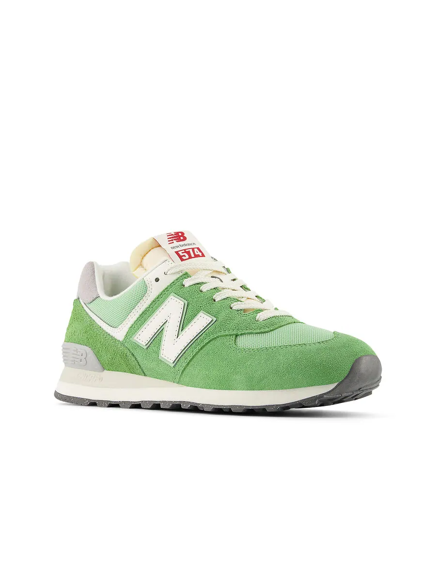 Кроссовки New Balance 574 'Chive Sea Salt' — изображение 3 из 5, зеленый