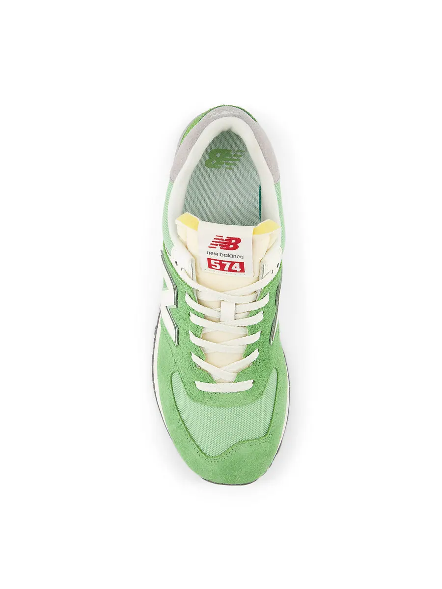 Кроссовки New Balance 574 'Chive Sea Salt' — изображение 4 из 5, зеленый