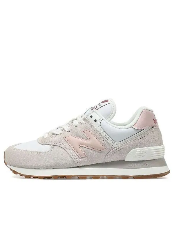 Кроссовки 574 New Balance — изображение 1 из 4, серый/розовый