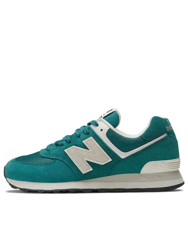 Кроссовки 574 New Balance — изображение 1 из 4, зеленый/серый