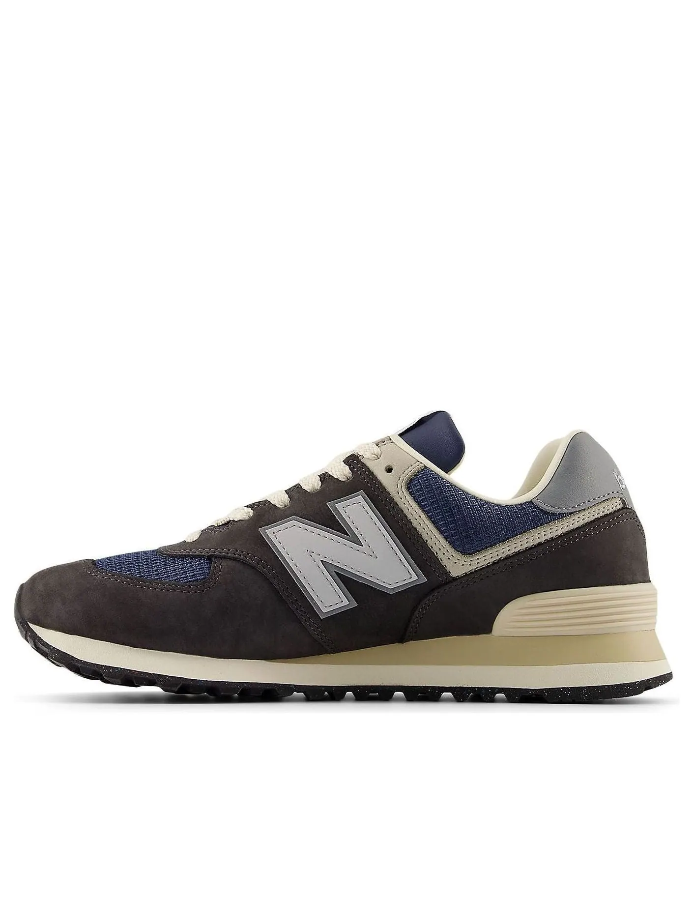 Кроссовки New Balance 574 'Black Cement Grey Navy' — изображение 1 из 6, черный/серый/темно-синий