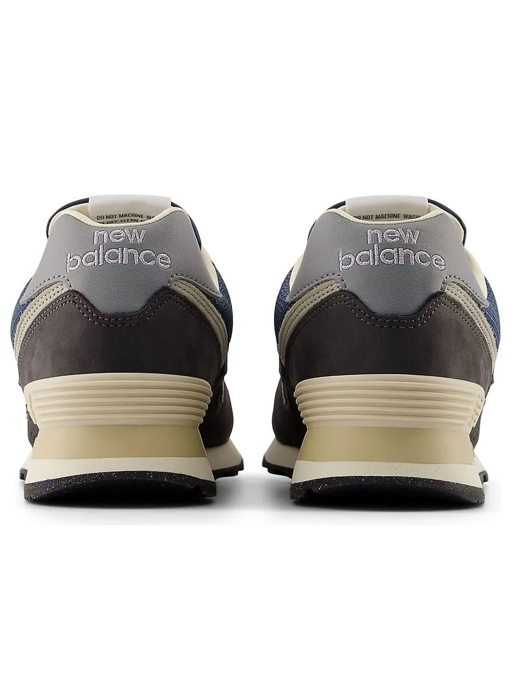 Кроссовки New Balance 574 'Black Cement Grey Navy' — изображение 4 из 6, черный/серый/темно-синий