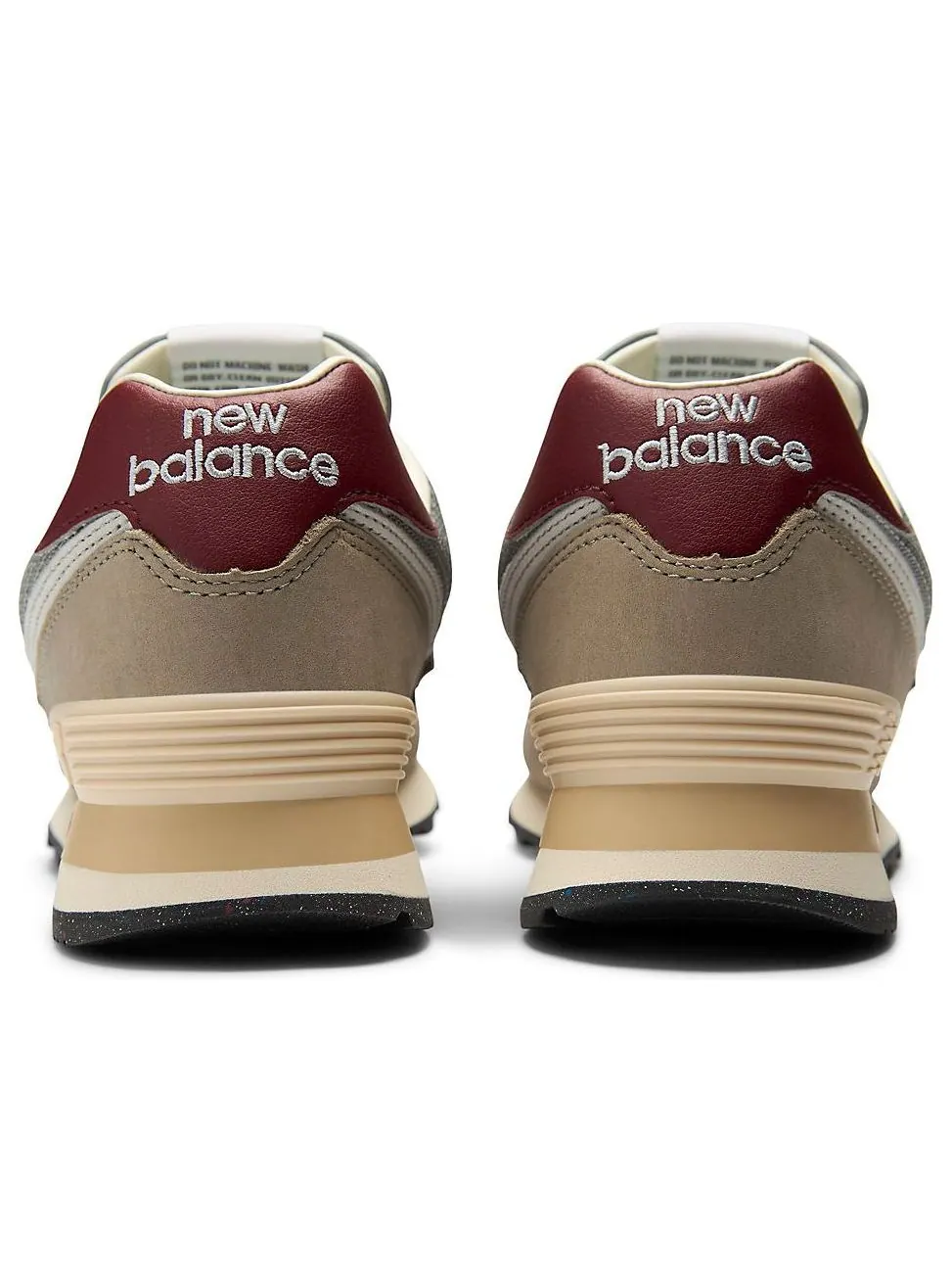 Кроссовки New Balance 574 'Arid Stone Monarch Burgundy' — изображение 6 из 6, бордовый