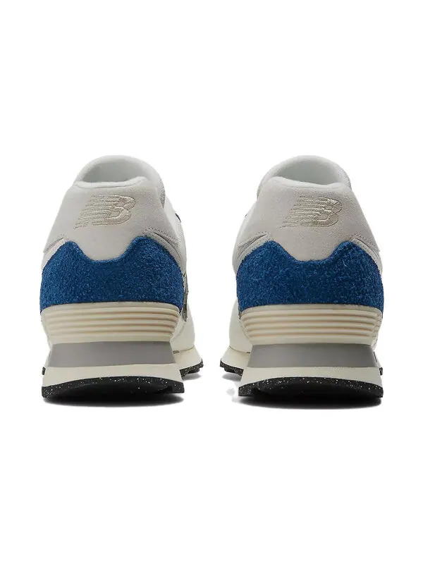 Кроссовки 574 New Balance — изображение 4 из 4, белый/синий/кремовый