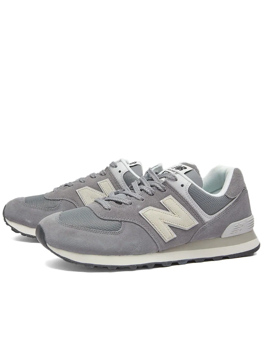 Унисекс кроссовки для бега New Balance 574 — изображение 2 из 6, серый