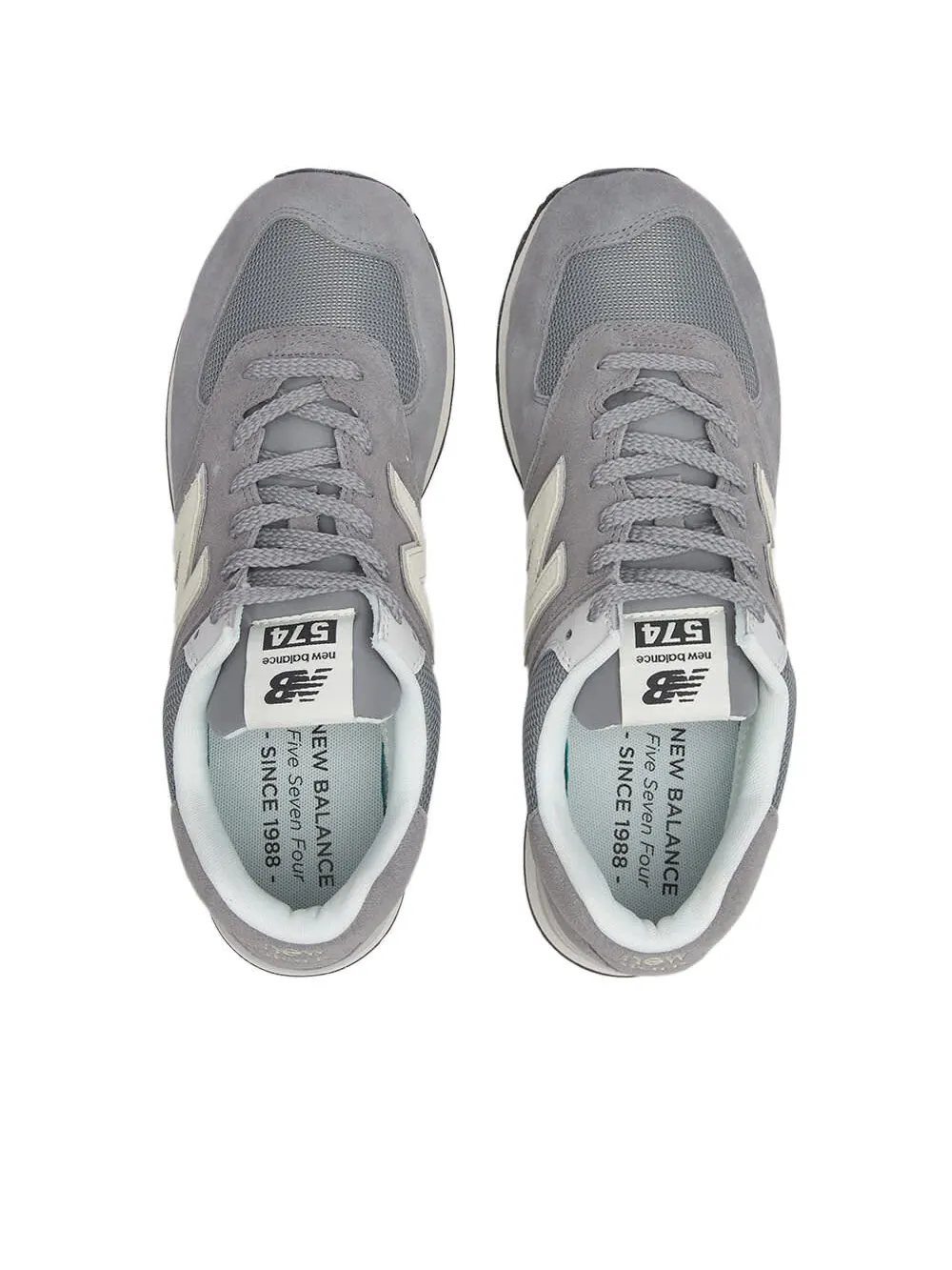 Унисекс кроссовки для бега New Balance 574 — изображение 4 из 6, серый
