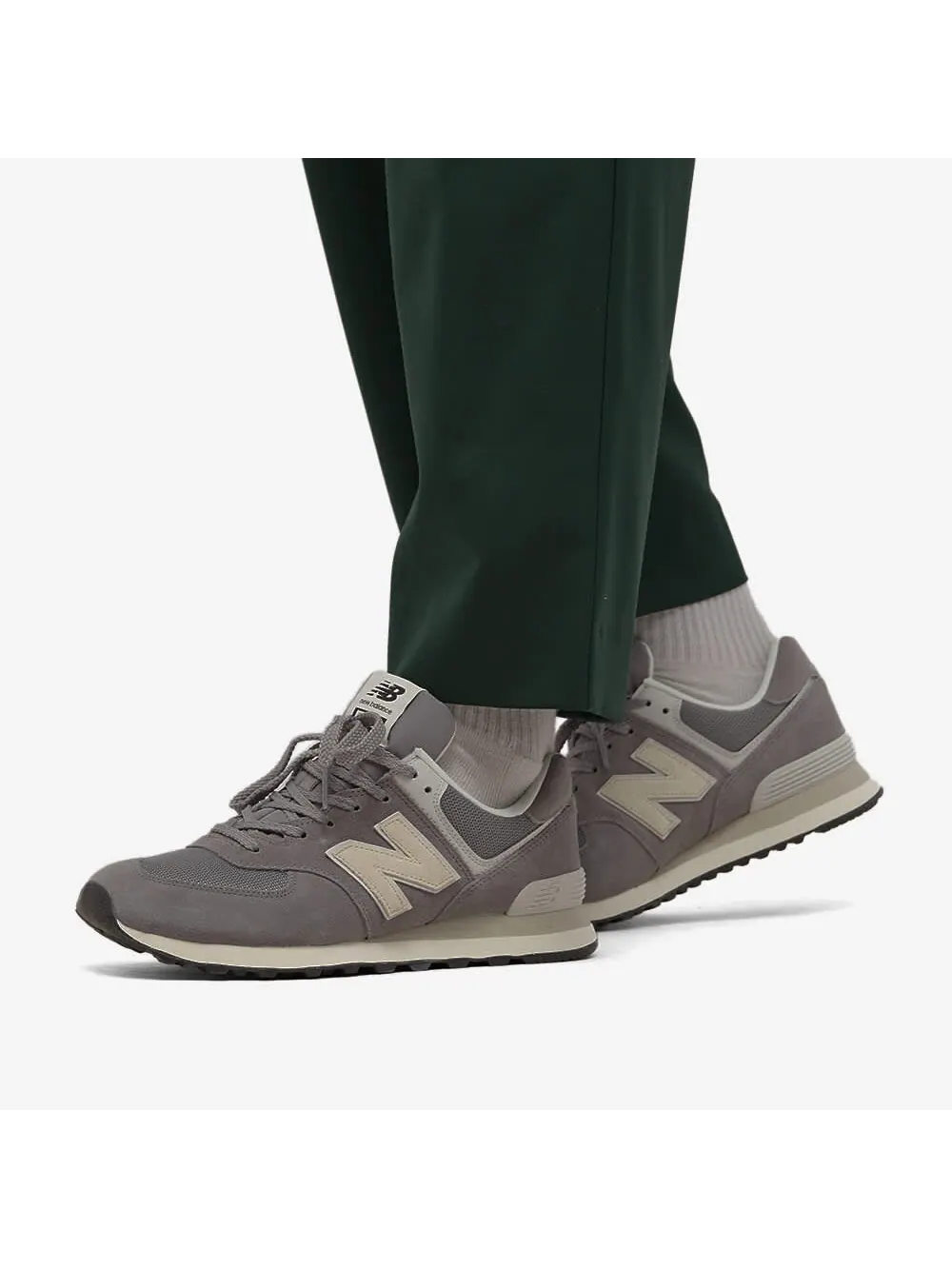 Унисекс кроссовки для бега New Balance 574 — изображение 6 из 6, серый