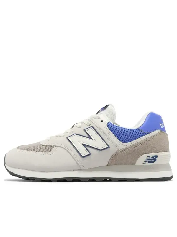 Кроссовки 574 New Balance — изображение 1 из 4, белый/синий
