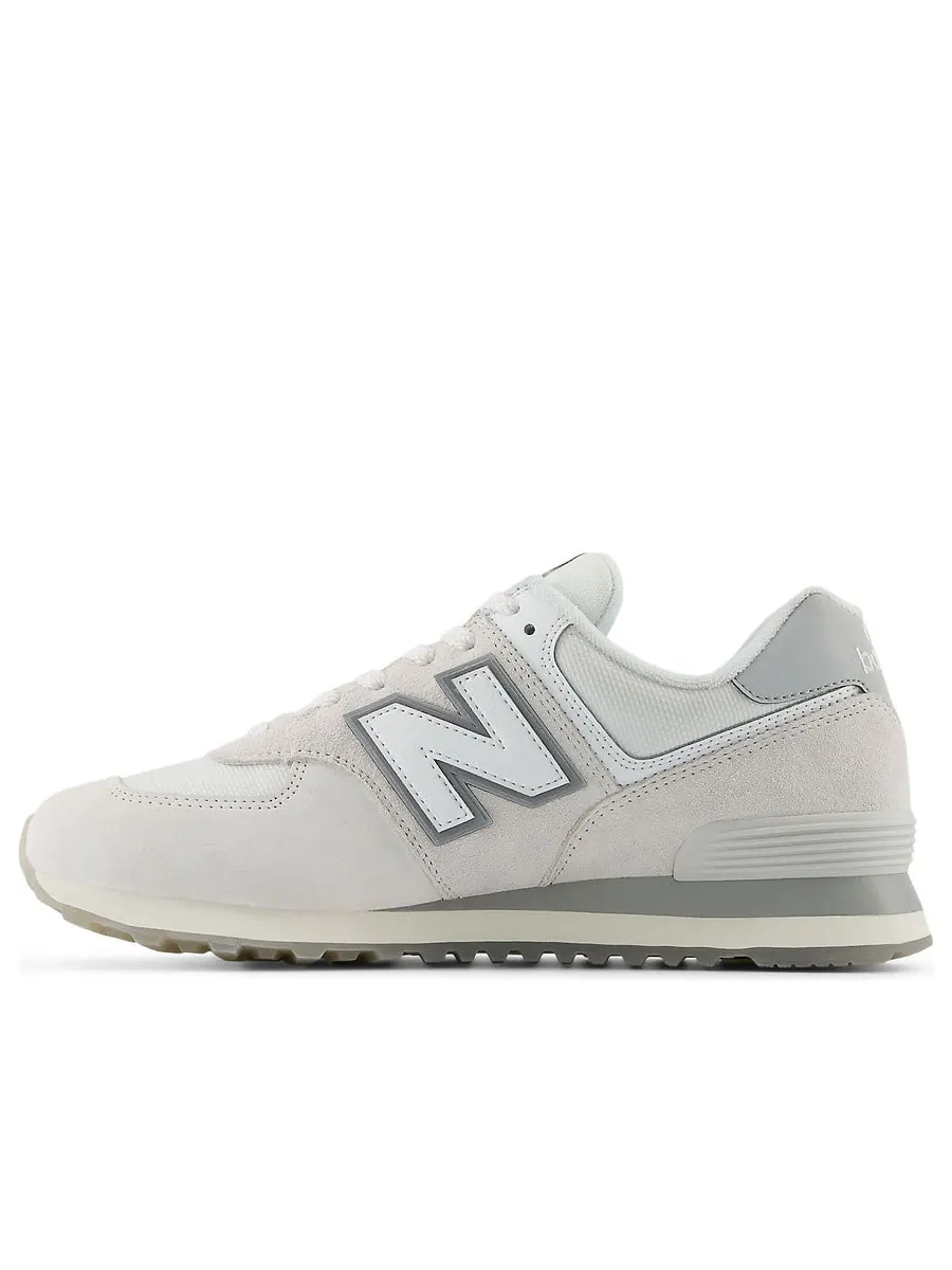 Кроссовки New Balance 574 'Reflection White' — изображение 1 из 6, серый