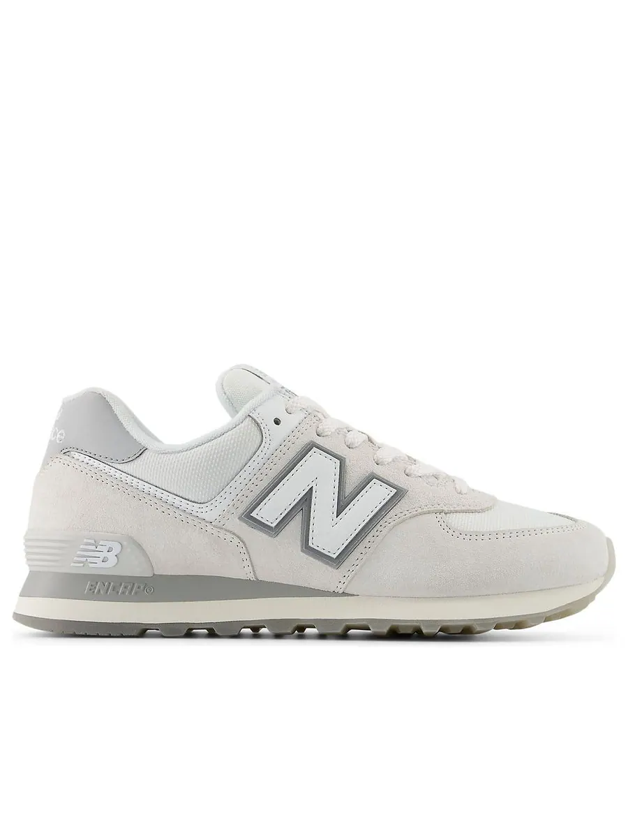 Кроссовки New Balance 574 'Reflection White' — изображение 2 из 6, серый