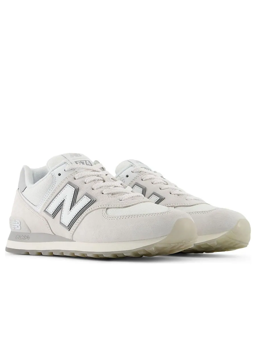 Кроссовки New Balance 574 'Reflection White' — изображение 3 из 6, серый